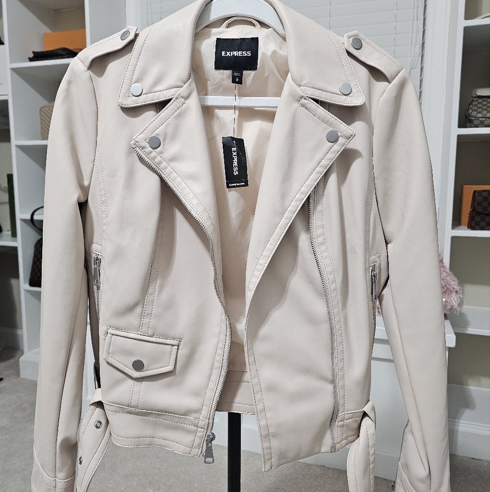Express Faux Leather Jacket